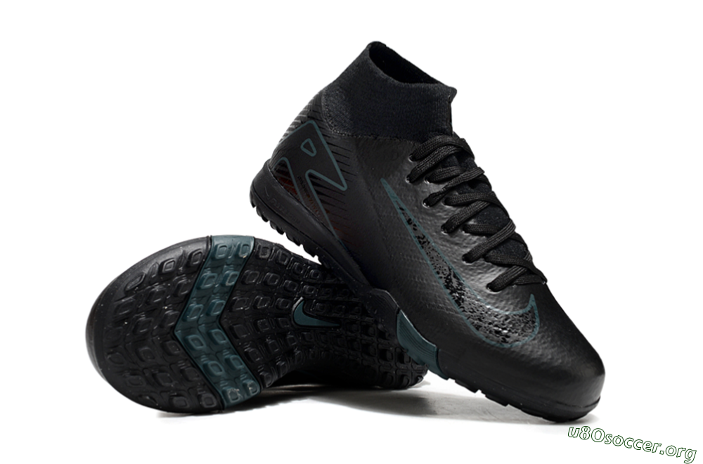 Nike Air Zoom Mercurial Superfly 10 Elite TF Football Shoes - Black/Blue 1