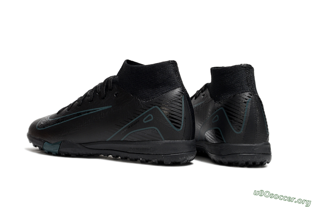 Nike Air Zoom Mercurial Superfly 10 Elite TF Football Shoes - Black/Blue 5