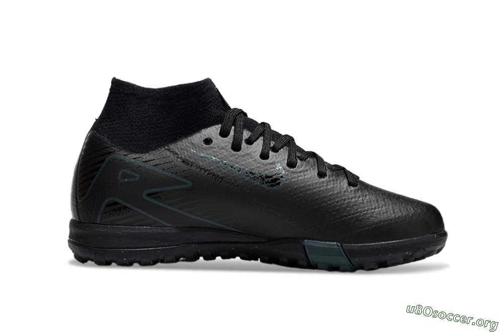 Nike Air Zoom Mercurial Superfly 10 Elite TF Football Shoes - Black/Blue 4