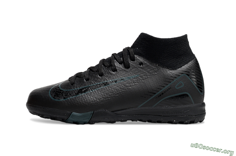 Nike Air Zoom Mercurial Superfly 10 Elite TF Football Shoes - Black/Blue 3