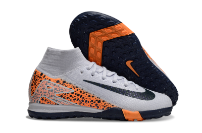 Nike Air Zoom Mercurial Superfly 10 Elite TF Football Shoes - Grey/Black/Leopard