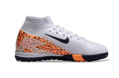Nike Air Zoom Mercurial Superfly 10 Elite TF Football Shoes - Grey/Black/Leopard