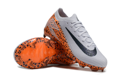 Nike Air Zoom Mercurial Vapor 16 Elite FG Football Boots - Grey/Black/Leopard