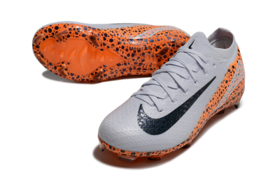 Nike Air Zoom Mercurial Vapor 16 Elite FG Football Boots - Grey/Black/Leopard