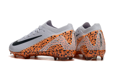 Nike Air Zoom Mercurial Vapor 16 Elite FG Football Boots - Grey/Black/Leopard