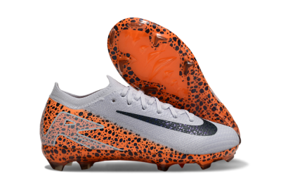 Nike Air Zoom Mercurial Vapor 16 Elite FG Football Boots - Grey/Black/Leopard