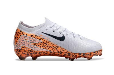Nike Air Zoom Mercurial Vapor 16 Elite FG Football Boots - Grey/Black/Leopard