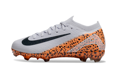 Nike Air Zoom Mercurial Vapor 16 Elite FG Football Boots - Grey/Black/Leopard