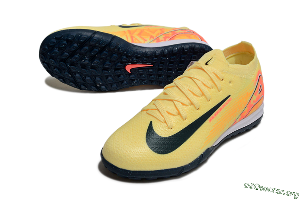 Nike Air Zoom Mercurial Vapor 16 Elite TF Football Shoes - Yellow/Black/Red 0