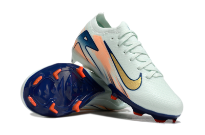 Nike Air Zoom Mercurial Vapor 16 Elite FG Football Boots - Jade/Blue/Gold