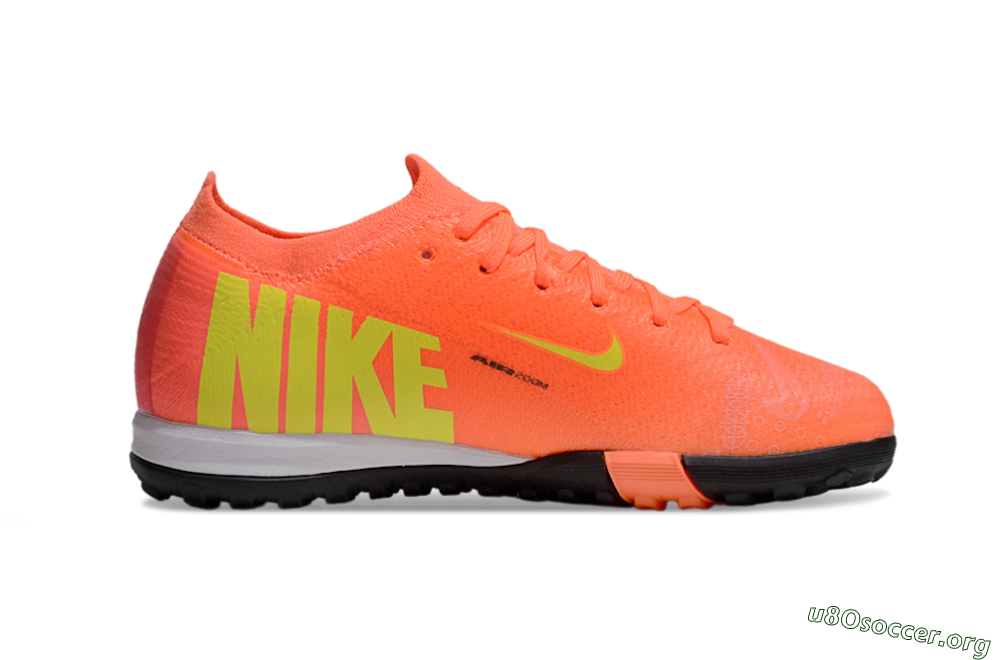 Nike Air Zoom Mercurial Vapor 16 Elite TF Football Shoes - Red/Yellow/Black 4