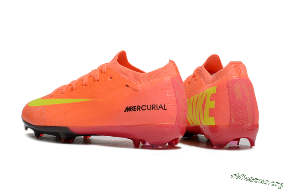 Nike Air Zoom Mercurial Vapor 16 Elite FG Football Boots - Red/Yellow/Black 5