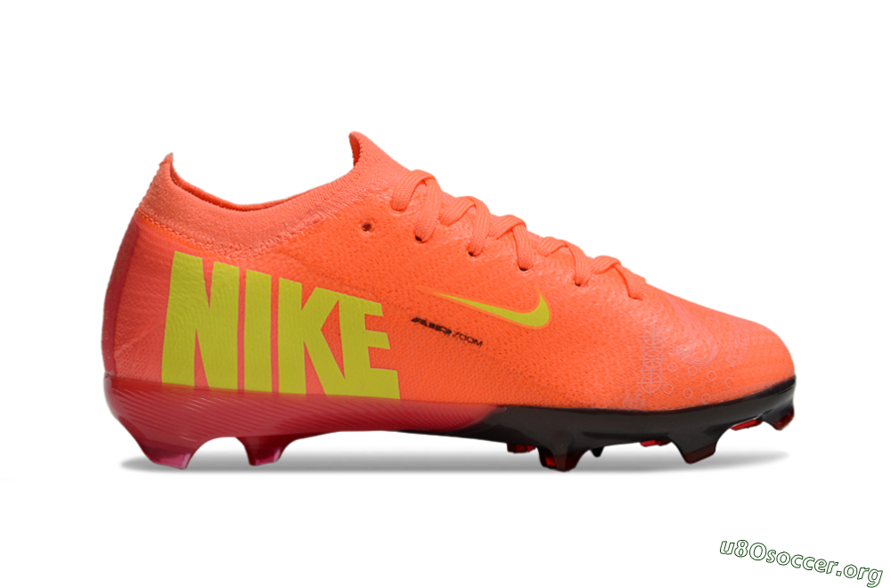 Nike Air Zoom Mercurial Vapor 16 Elite FG Football Boots - Red/Yellow/Black 4