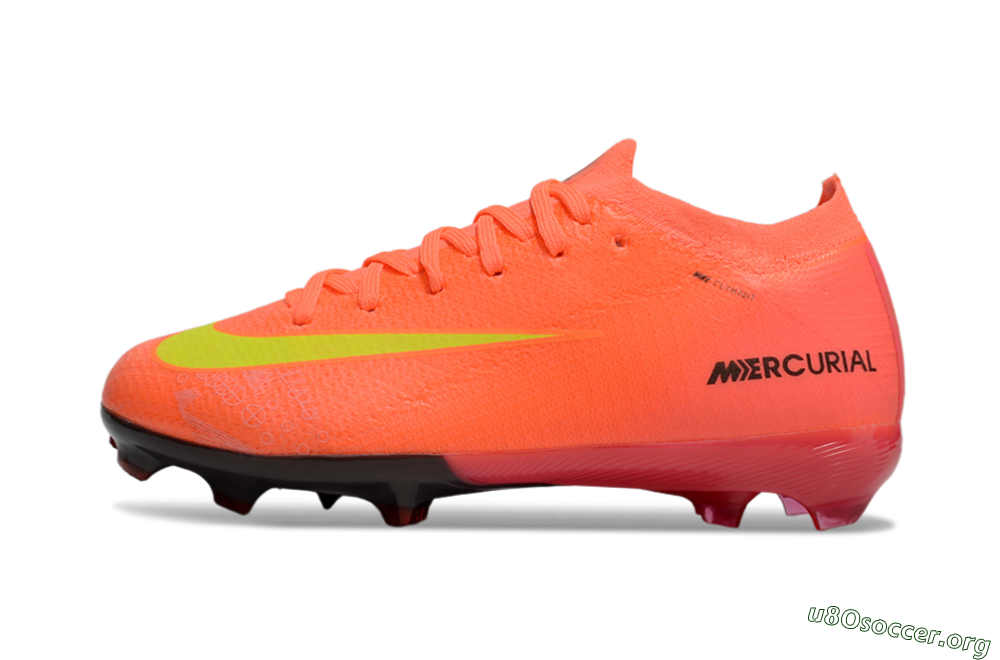 Nike Air Zoom Mercurial Vapor 16 Elite FG Football Boots - Red/Yellow/Black 3