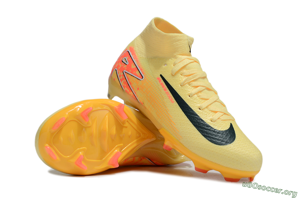 Nike Air Zoom Mercurial Superfly 10 Elite FG Football Boots - Yellow/Black/Red 1