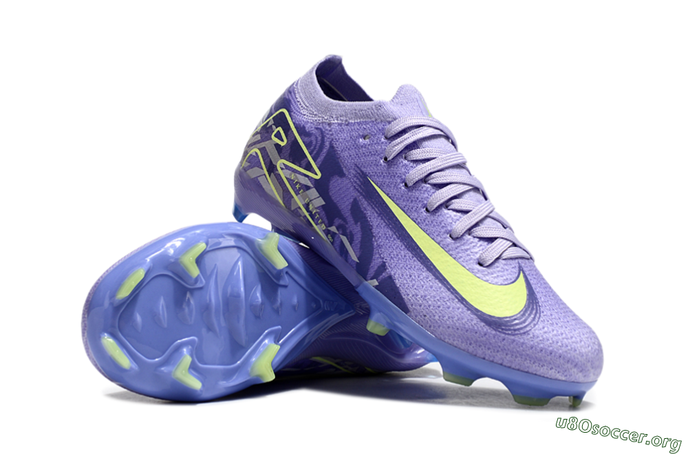 Nike Air Zoom Mercurial Vapor 16 Elite FG Football Boots - Purple/Yellow 1