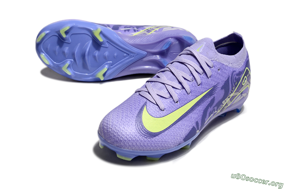 Nike Air Zoom Mercurial Vapor 16 Elite FG Football Boots - Purple/Yellow 0