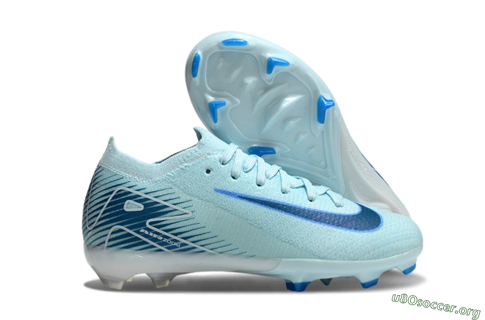Nike Air Zoom Mercurial Vapor 16 Elite FG Football Boots - Jade/Blue/White 2