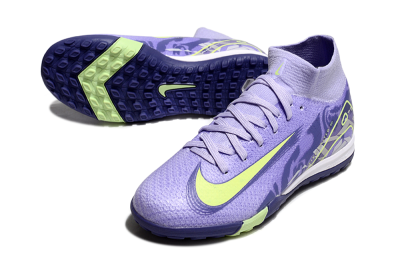 Nike Air Zoom Mercurial Superfly 10 Elite TF Football Shoes - Purple/Yellow
