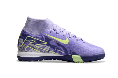 Nike Air Zoom Mercurial Superfly 10 Elite TF Football Shoes - Purple/Yellow
