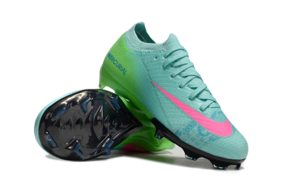 Nike Air Zoom Mercurial Vapor 16 Elite FG Football Boots - Jade/Yellow/Pink