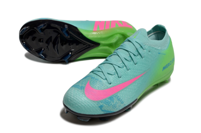 Nike Air Zoom Mercurial Vapor 16 Elite FG Football Boots - Jade/Yellow/Pink