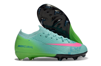 Nike Air Zoom Mercurial Vapor 16 Elite FG Football Boots - Jade/Yellow/Pink