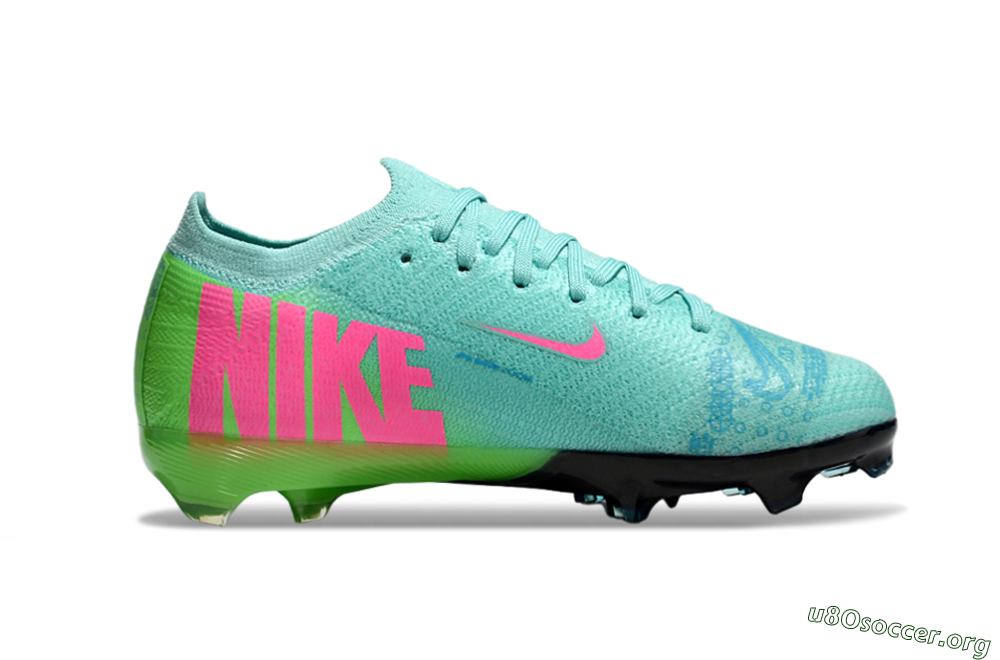 Nike Air Zoom Mercurial Vapor 16 Elite FG Football Boots - Jade/Yellow/Pink 4