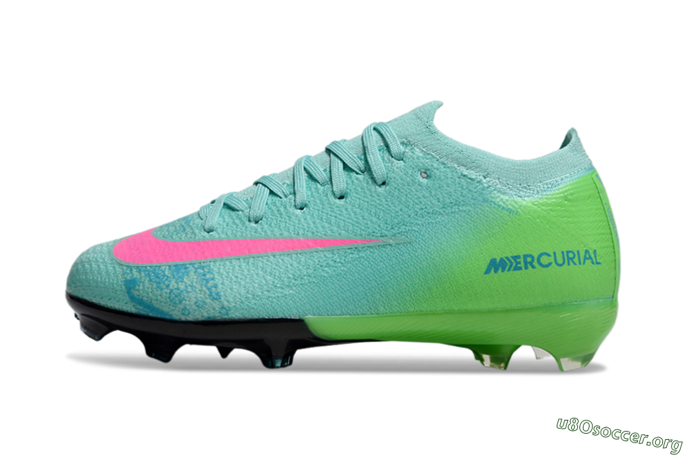 Nike Air Zoom Mercurial Vapor 16 Elite FG Football Boots - Jade/Yellow/Pink 3