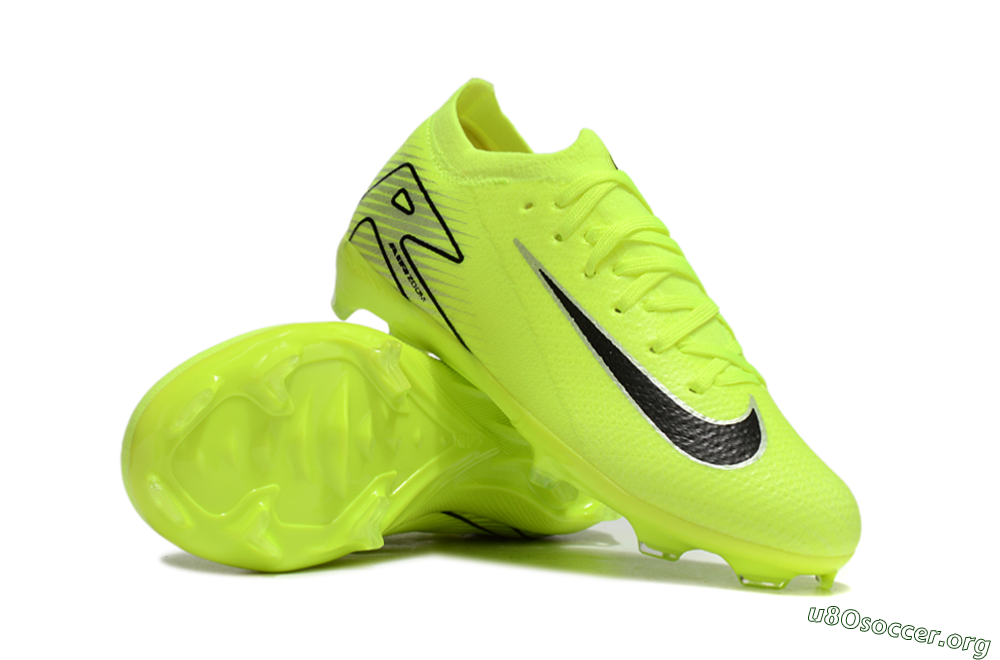 Nike Air Zoom Mercurial Vapor 16 Elite FG Football Boots - Yellow/Black/Silver 1