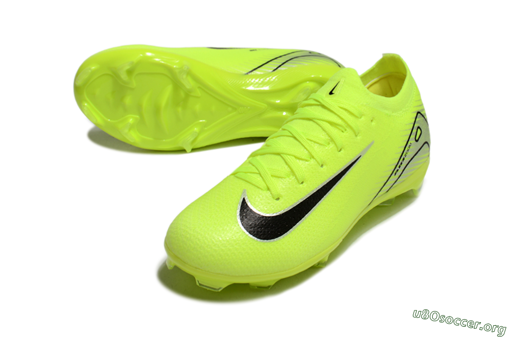 Nike Air Zoom Mercurial Vapor 16 Elite FG Football Boots - Yellow/Black/Silver 0