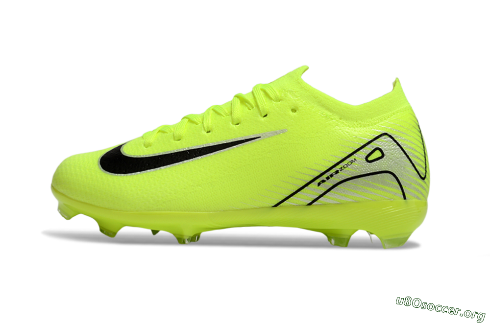 Nike Air Zoom Mercurial Vapor 16 Elite FG Football Boots - Yellow/Black/Silver 3