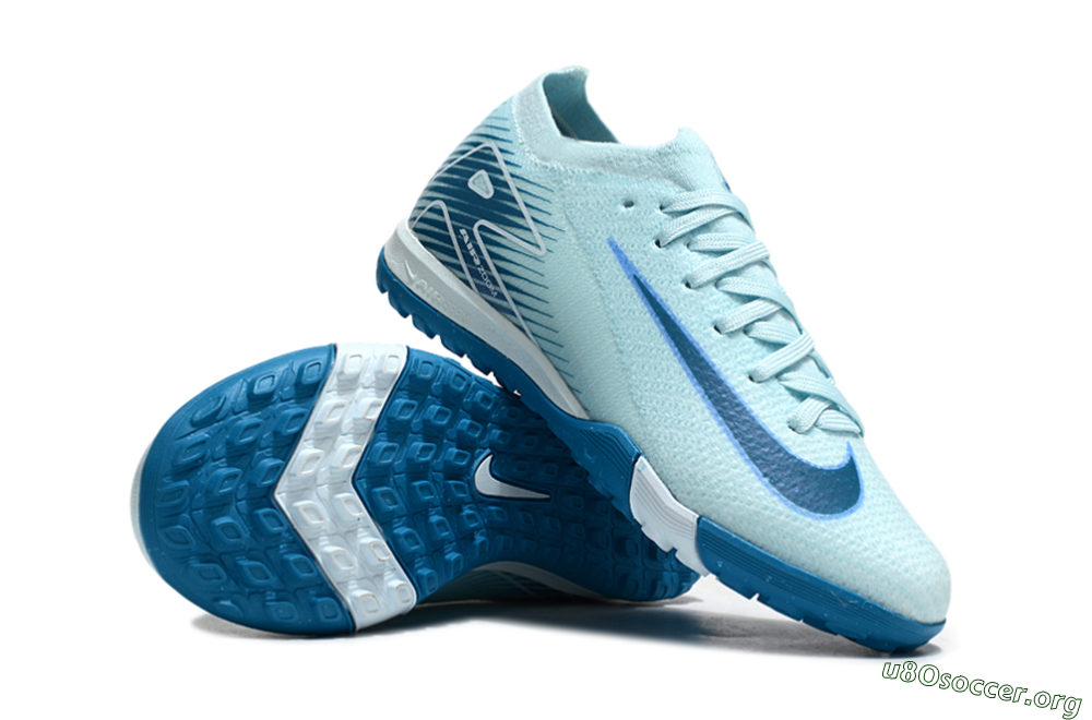 Nike Air Zoom Mercurial Vapor 16 Elite TF Football Shoes - Jade/Blue 1