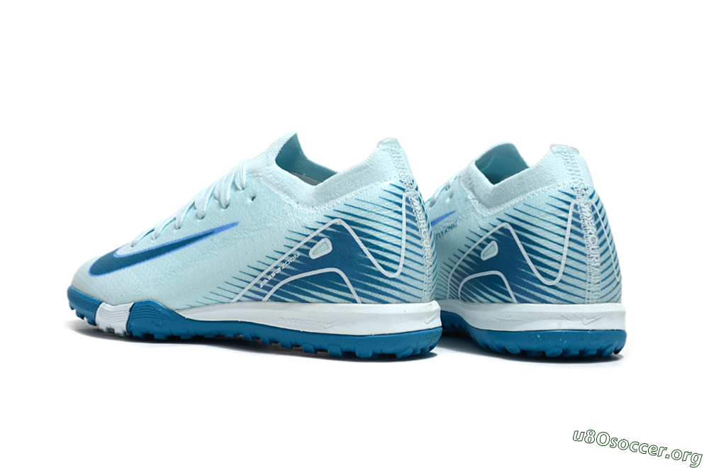 Nike Air Zoom Mercurial Vapor 16 Elite TF Football Shoes - Jade/Blue 5