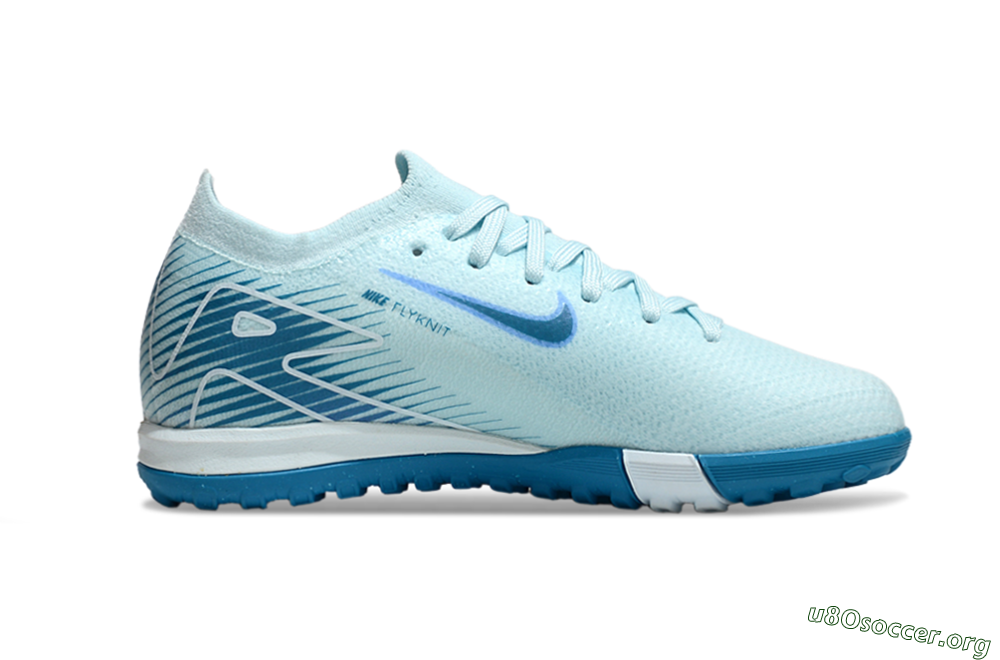 Nike Air Zoom Mercurial Vapor 16 Elite TF Football Shoes - Jade/Blue 4