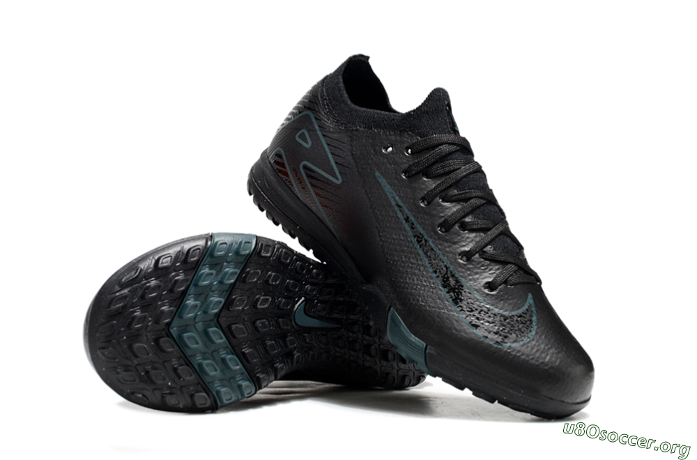 Nike Air Zoom Mercurial Vapor 16 Elite TF Football Shoes - Black/Blue 1