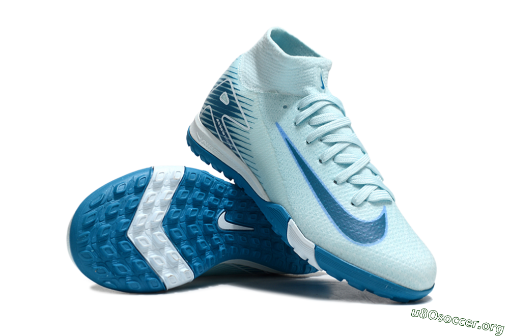 Nike Air Zoom Mercurial Superfly 10 Elite TF Football Shoes - Jade/Blue 1