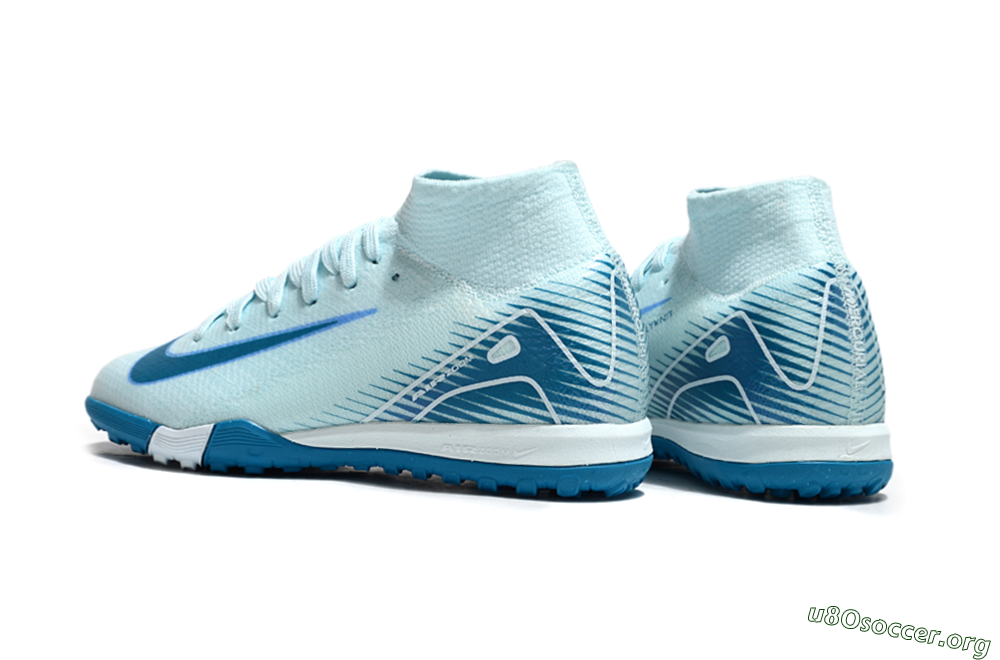 Nike Air Zoom Mercurial Superfly 10 Elite TF Football Shoes - Jade/Blue 5