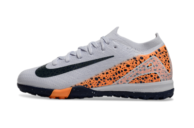 Nike Air Zoom Mercurial Vapor 16 Elite TF Football Shoes - Grey/Black/Leopard