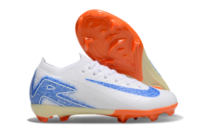 Nike Air Zoom Mercurial Vapor 16 Elite FG Football Boots - White/Blue/Red