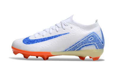 Nike Air Zoom Mercurial Vapor 16 Elite FG Football Boots - White/Blue/Red