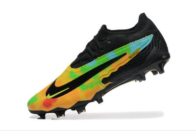 Nike Phantom GX Elite FG Football Boots - Black/Rainbow