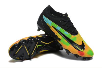 Nike Phantom GX Elite FG Football Boots - Black/Rainbow