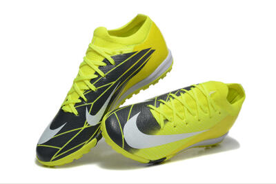 Nike Air Zoom Mercurial Vapor 16 Elite TF Football Shoes - Yellow/Black/White