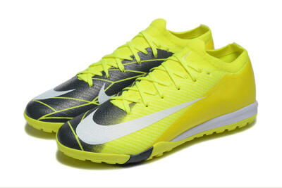 Nike Air Zoom Mercurial Vapor 16 Elite TF Football Shoes - Yellow/Black/White