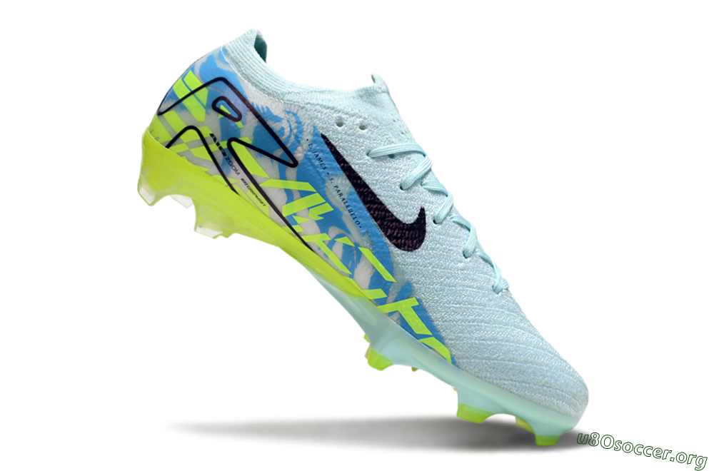 Nike Air Zoom Mercurial Vapor 16 Elite FG Football Boots - Jade/Blue/Yellow 4