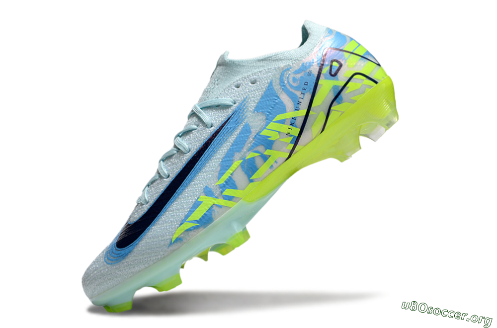 Nike Air Zoom Mercurial Vapor 16 Elite FG Football Boots - Jade/Blue/Yellow 5