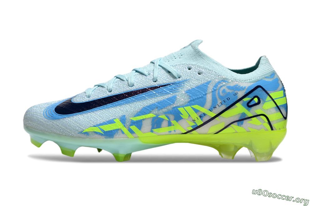 Nike Air Zoom Mercurial Vapor 16 Elite FG Football Boots - Jade/Blue/Yellow 3
