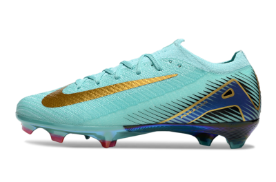 Nike Air Zoom Mercurial Vapor 16 Elite FG Football Boots - Jade/Gold/Blue