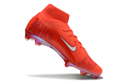 Nike Air Zoom Mercurial Superfly 10 Elite FG Football Boots - Red/White/Gold